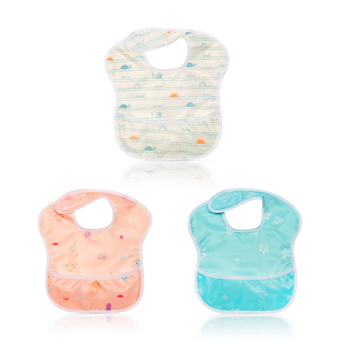 LuminBaby Waterproof Bib – The Mess-Free Mealtime Solution for Busy Parents