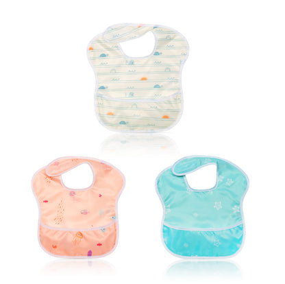 LuminBaby Waterproof Bib – The Mess-Free Mealtime Solution for Busy Parents