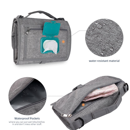 LuminBaby Portable Changing Pad – A Clean, Comfortable Change Anywhere You Go