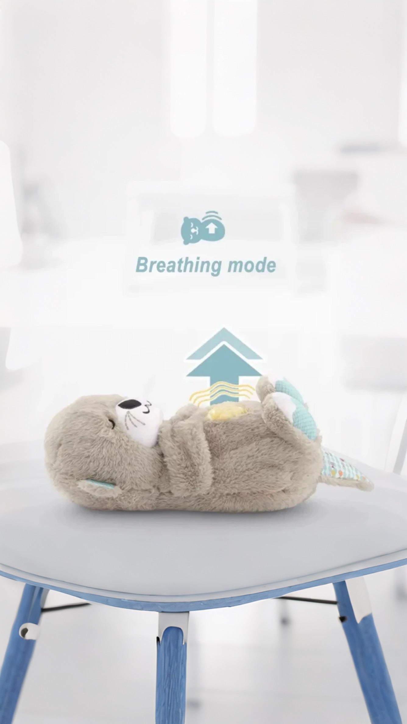 Soothe 'n Snuggle Otter – Baby Sleep Soother with Breathing Motion & Sounds