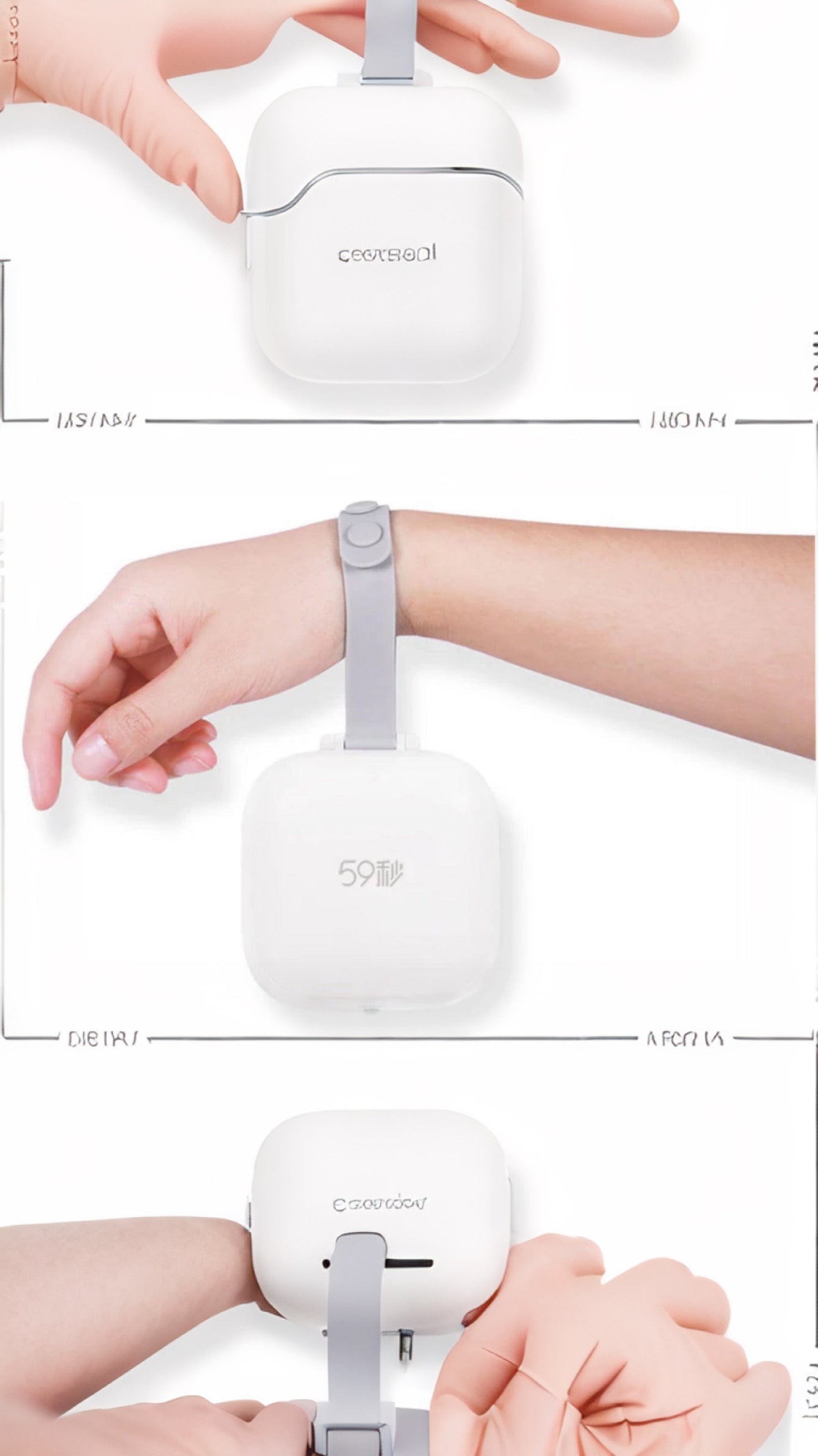 LuminBaby UV Pacifier Sterilizer – Germ-Free Peace of Mind in Seconds