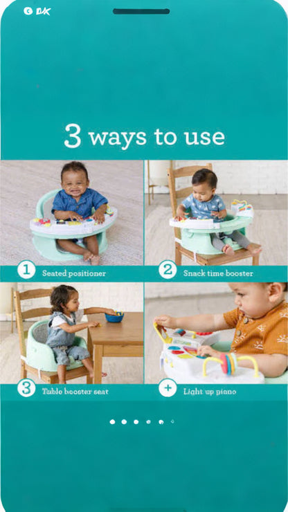 Infantino Discovery Seat – The One Seat That Grows With Your Baby