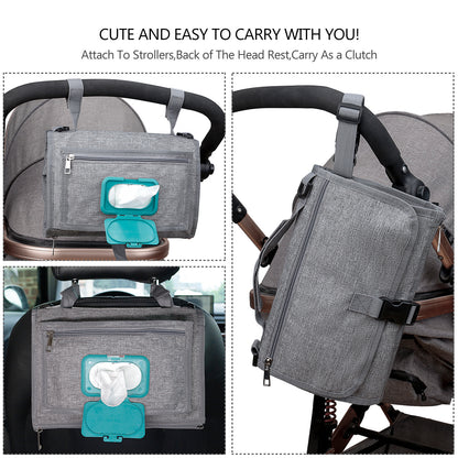 LuminBaby Portable Changing Pad – A Clean, Comfortable Change Anywhere You Go